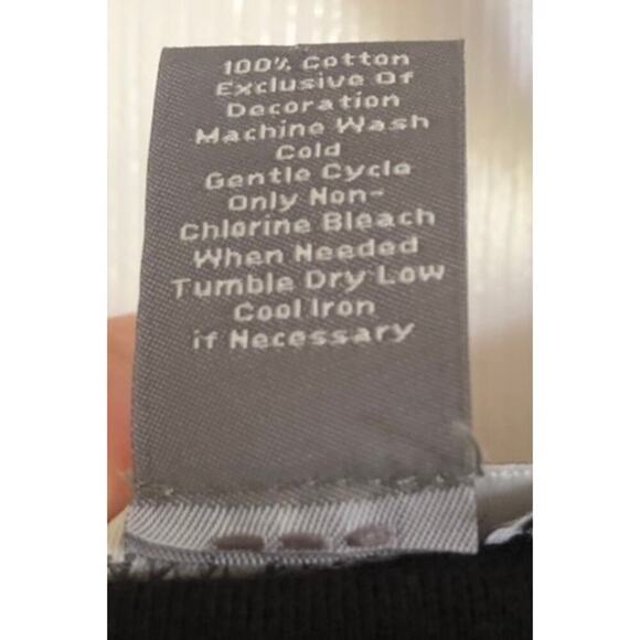 Ann Taylor Black Tank with Crochet Detail Work Top Cotton: Medium - Picture 5 of 5